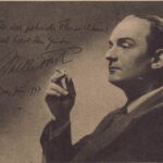 Foto von WIlli Forst dem Schauspieler in Schwarz Weiss mit Autogramm und Widmung